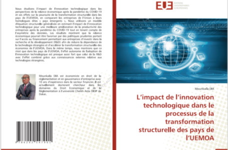 Parution: l’impact de l’innovation technologique dans le processus de la transformation structurelle des pays de l’UEMOA