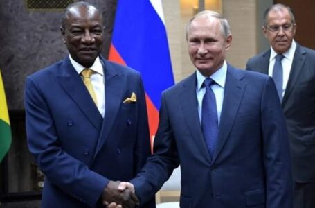 La Guinée au centre de la stratégie africaine de Moscou
