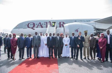 Qatar Airways effectue son premier atterrissage à l’aéroport Félix Houphouët Boigny d’Abidjan