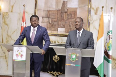 Le Chef de l’Etat ivoirien a eu un entretien avec son homologue de la République togolaise