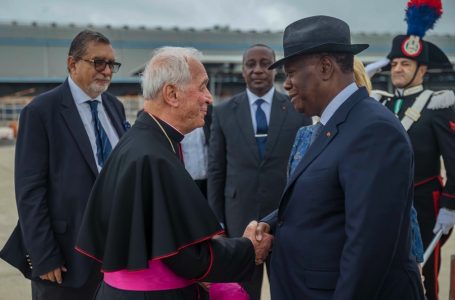 Avant New York, Alassane Ouattara est arrivé à Rome pour une visite officielle au Vatican