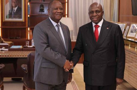Le Chef de l’État ivoirien a eu un entretien avec le Ministre angolais des Relations Extérieures