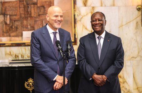 Le Chef de l’État ivoirien, Alassane Ouattara a échangé avec le PDG du Consortium ENI