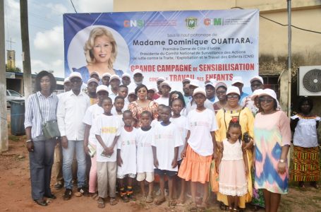 La Première Dame, Madame Dominique Ouattara initie une vaste campagne de sensibilisation des populations