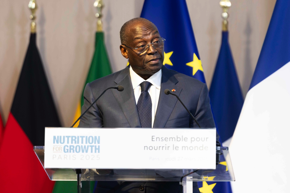 Vers un Futur Sans Malnutrition : Le Vice-Président ivoirien Ouvre le Sommet &lsquo;Nutrition for Growth' »