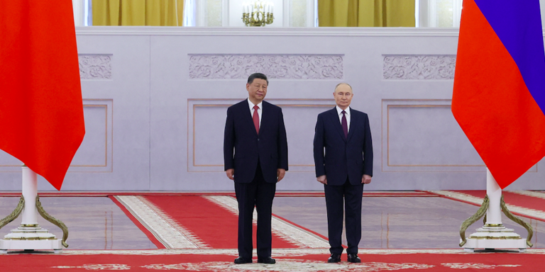 A Moscou, Xi Jinping s&rsquo;allie à Poutine contre le « harcèlement hégémonique »