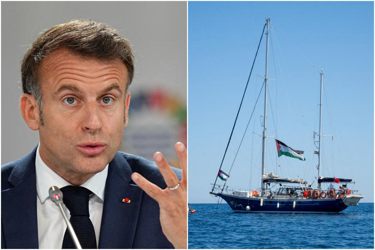 Bateau pour Gaza intercepté : Emmanuel Macron a demandé le retour des ressortissants français «dans les plus brefs délais»