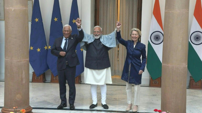Commerce : l&rsquo;Inde et l&rsquo;UE concluent « l&rsquo;accord de tous les accords »