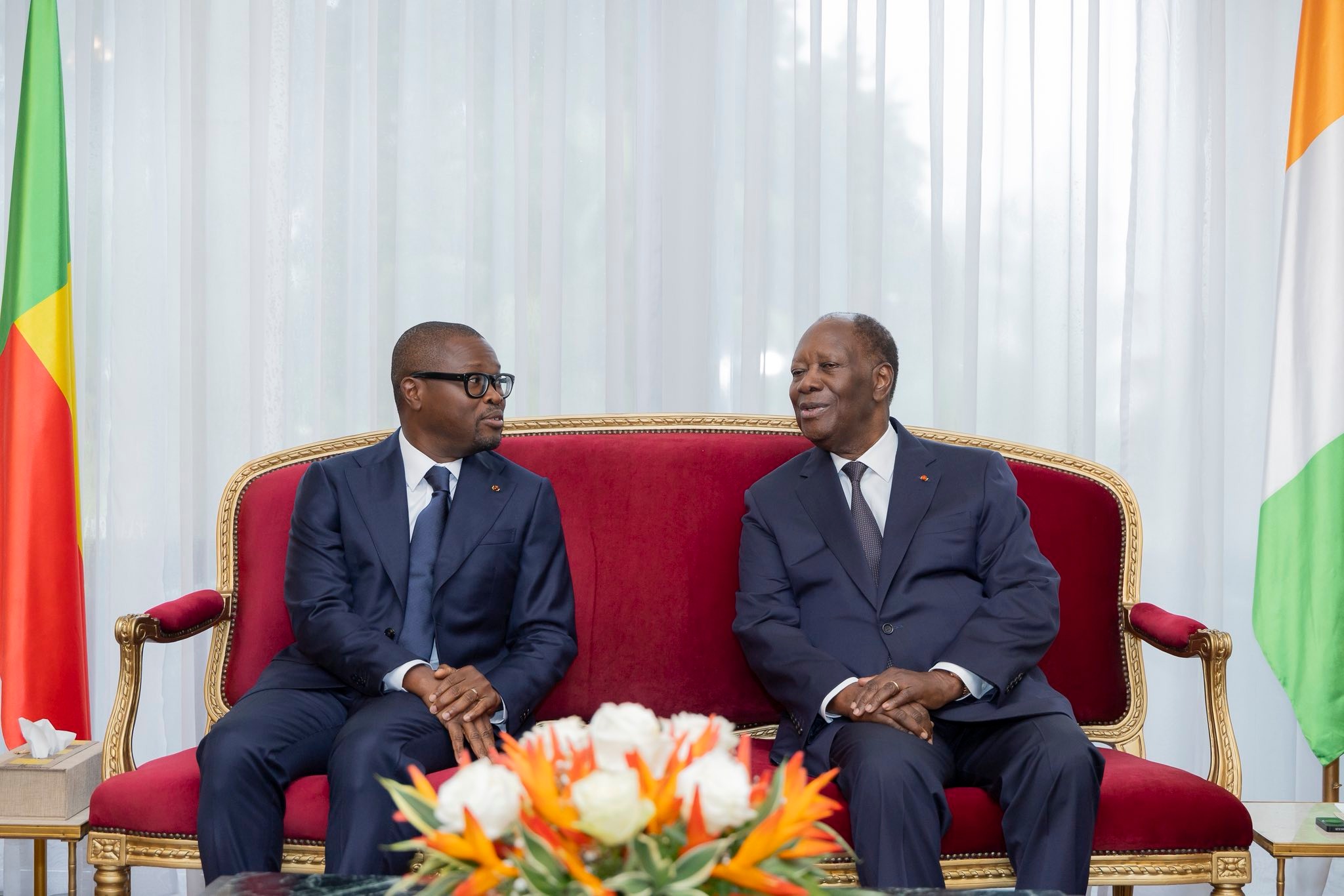 Visite officielle : Romuald Wadagni reçu par Alassane Ouattara à Abidjan