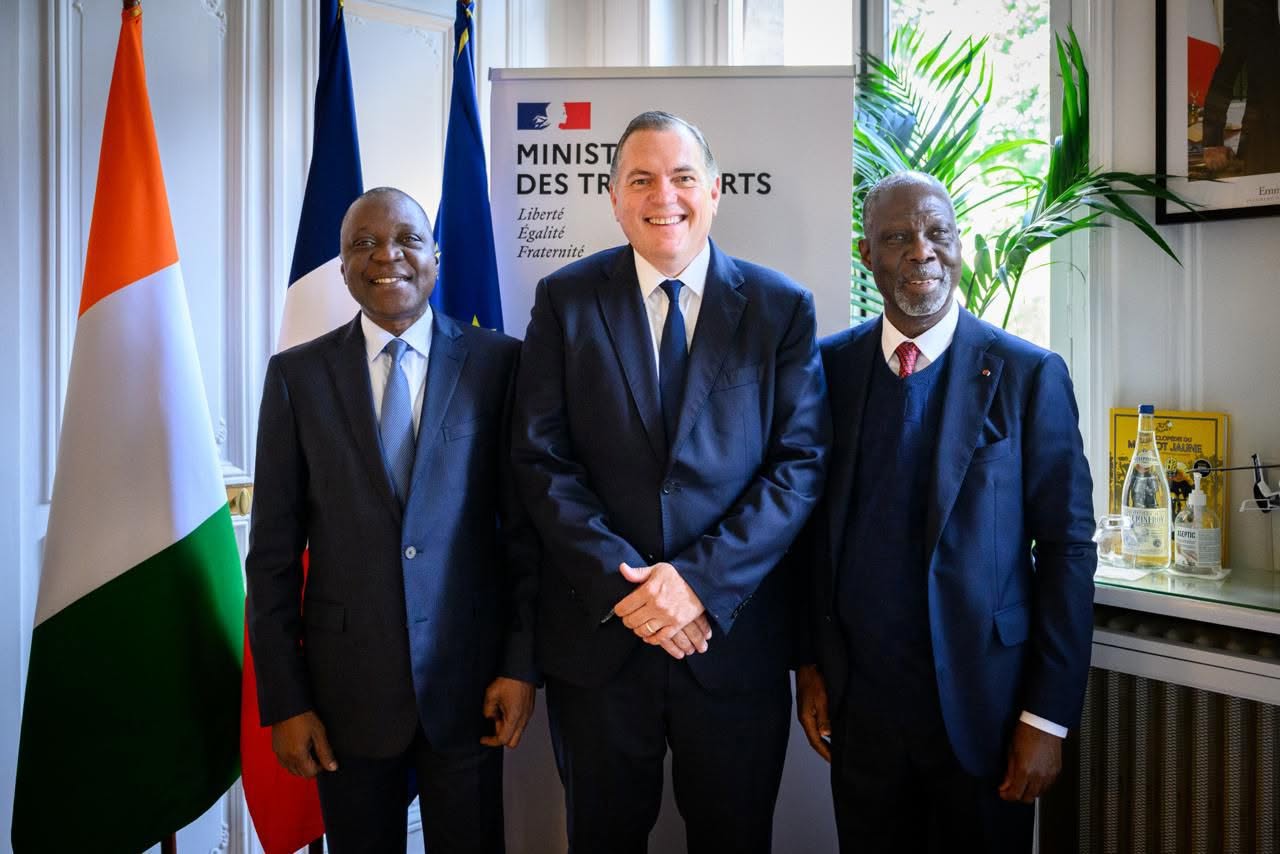 Côte d’Ivoire–France : la coopération dans les transports au cœur des échanges entre les deux pays