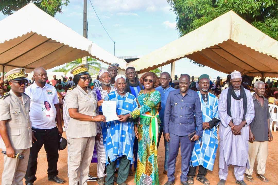 Côte d&rsquo;ivoire: Mariatou Koné accélère la transformation de Boundiali avec de nouveaux investissements structurants