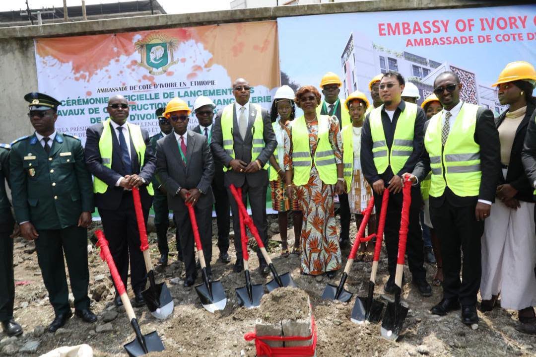 Diplomatie : la Côte d’Ivoire lance la construction de sa nouvelle chancellerie à Addis-Abeba