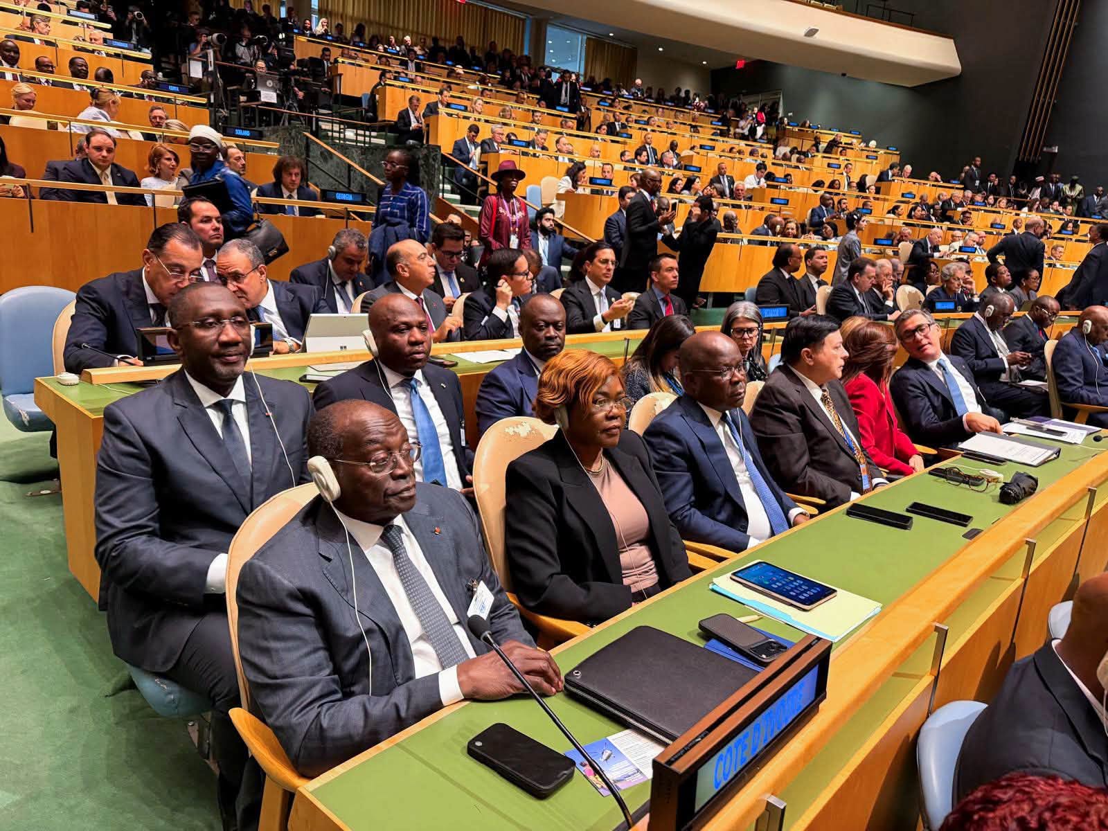 ONU : la Côte d’Ivoire réaffirme à New York son engagement pour le dialogue et une coopération internationale renforcée