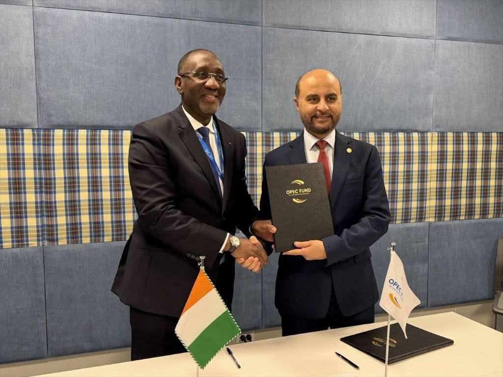 Côte d’Ivoire : un partenariat de 500 millions de dollars avec le Fonds de l’OPEP pour accélérer le développement